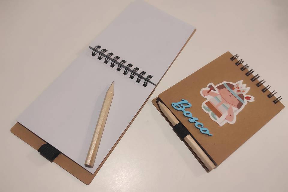 Mini libreta personalizada