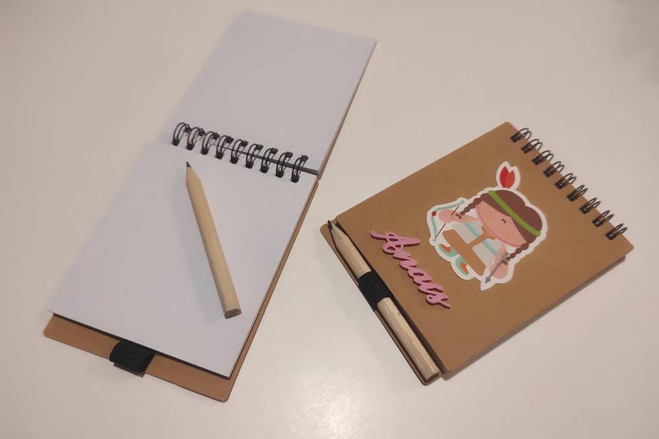 Mini libreta personalizada