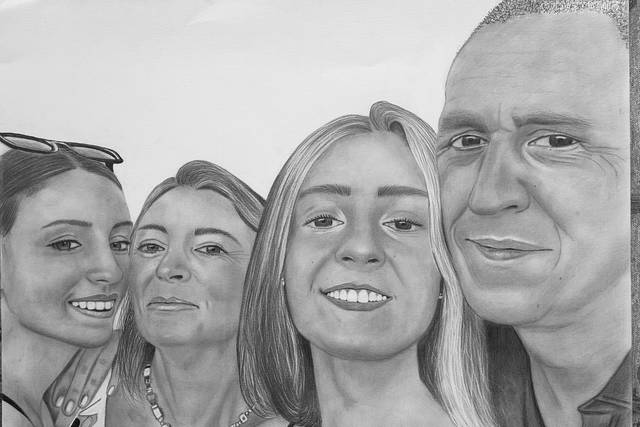 Retrato a lapiz