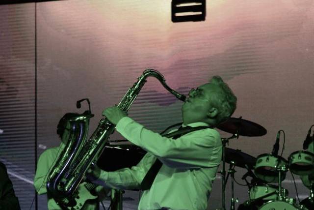 Saxo en evento