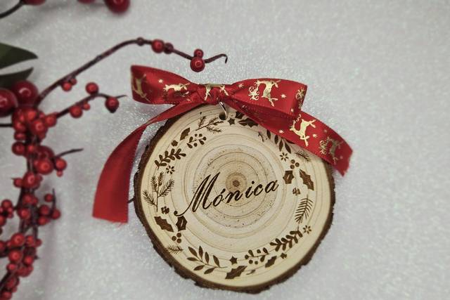 Rodaja de árbol personalizada