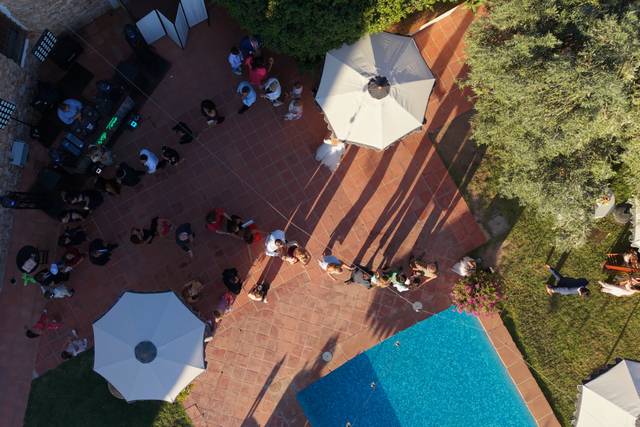 Plano cenital baile