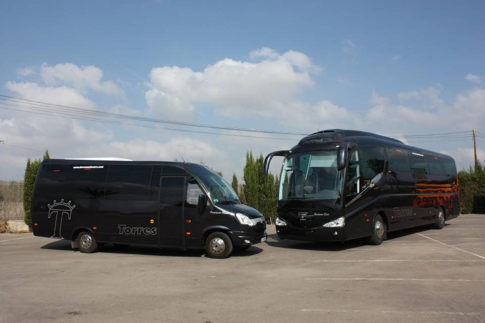 Alquiler de autobuses mini