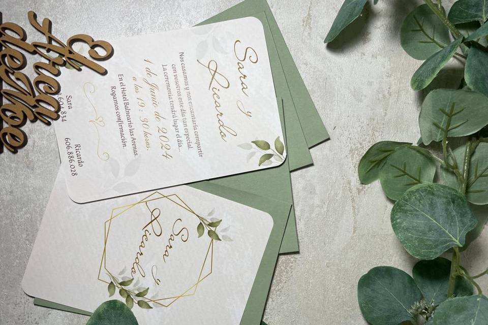 Invitación boda