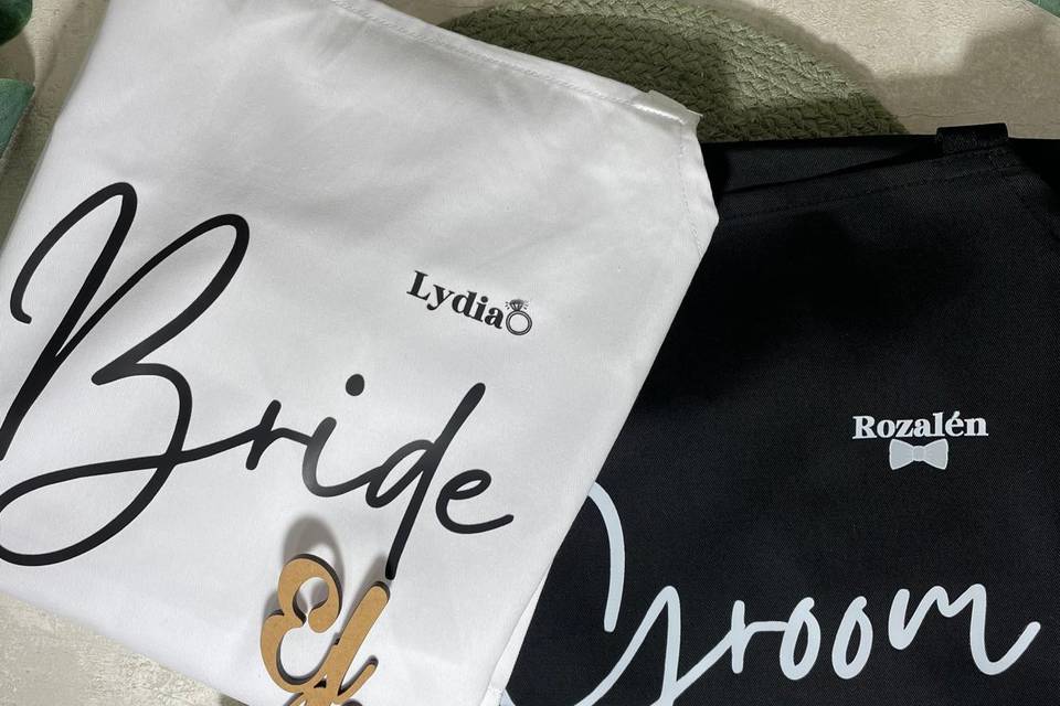 Personalización textil boda
