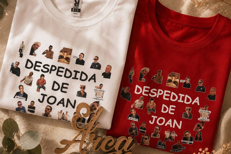 Camisetas despedidas