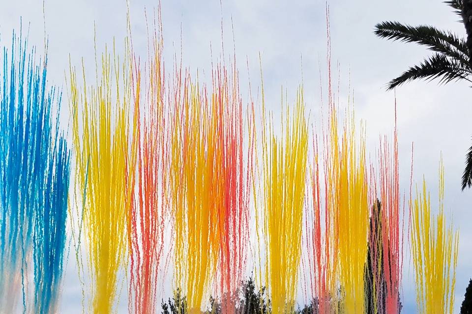 Cañón aéreo colores