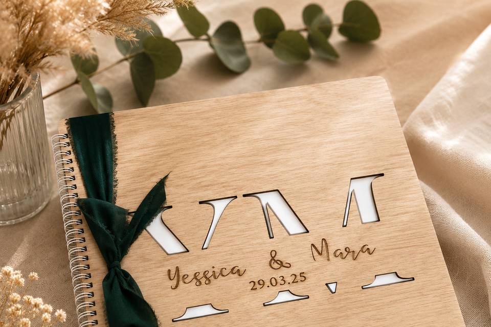 Libro firmas calado