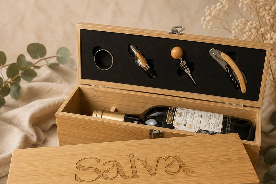 SET VINO PERSONALIZADO