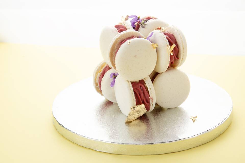 Cubo mini macarons