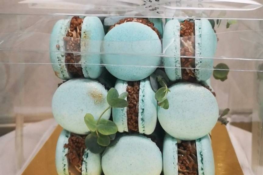 Cubo de macarons