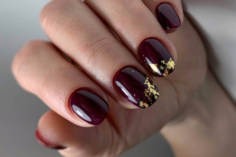 Manicura rusa con refuerzo