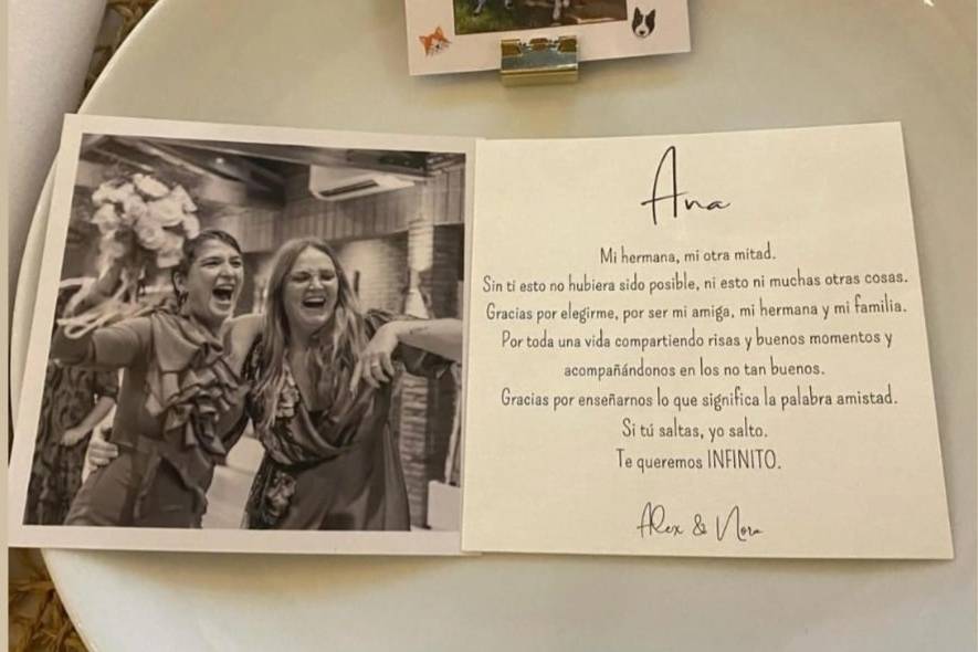 Boda A&N - Detalles