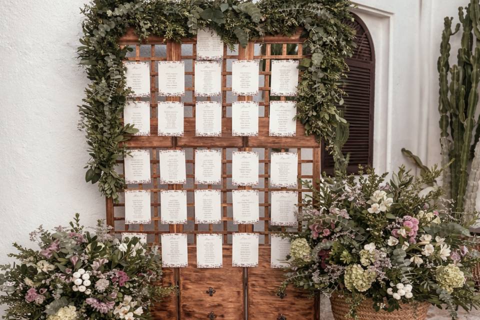 Seating plan tradicional