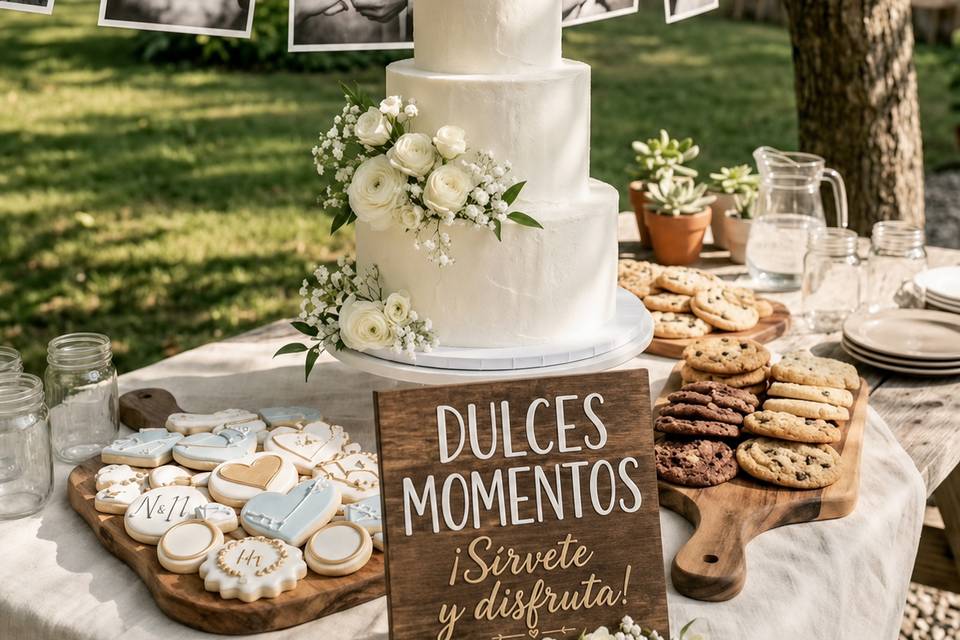 Exposición tarta
