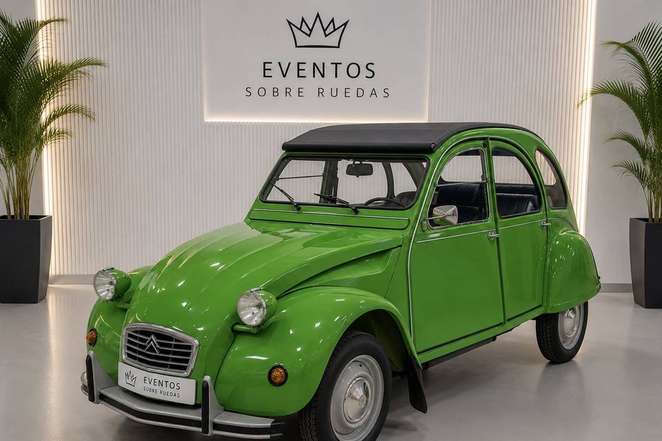Citroen 2cv Charlestón Verde