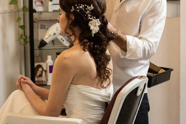 Peinado Elegante para Novia