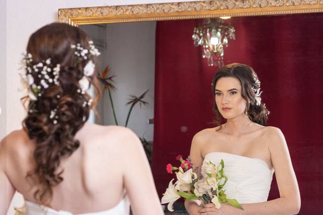 Peinado Romántico para Novia