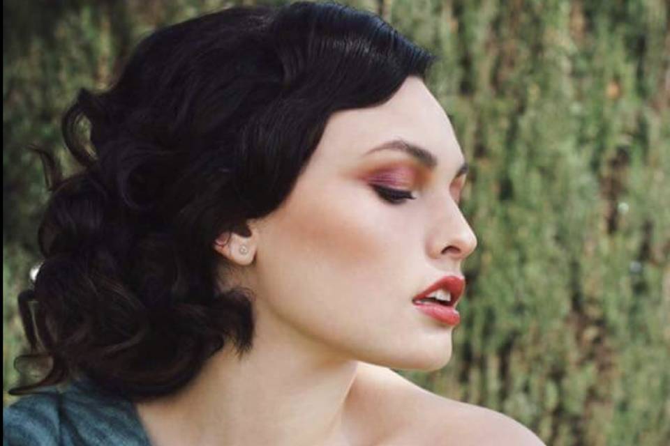 Peinado Glamour para Novia