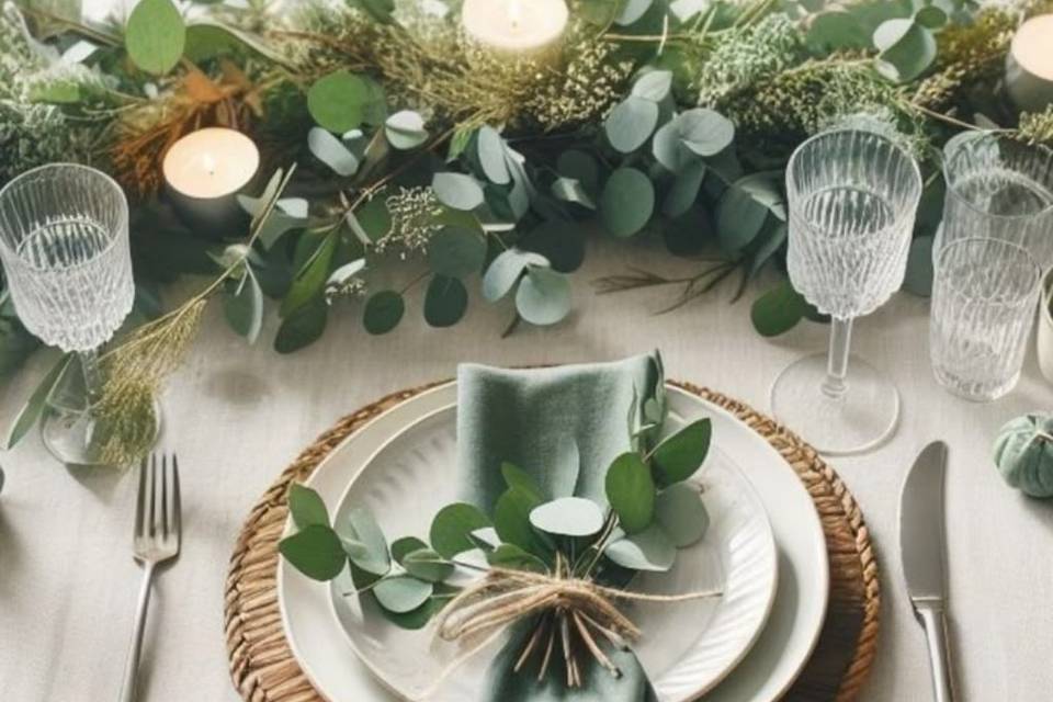Decoración mesa
