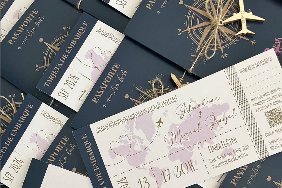 Invitación pasaporte