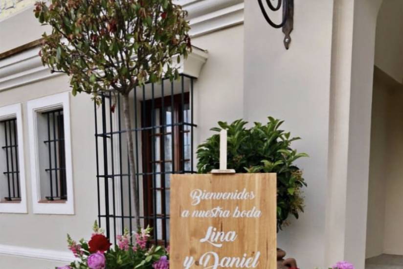 Vinilos personalizados para boda