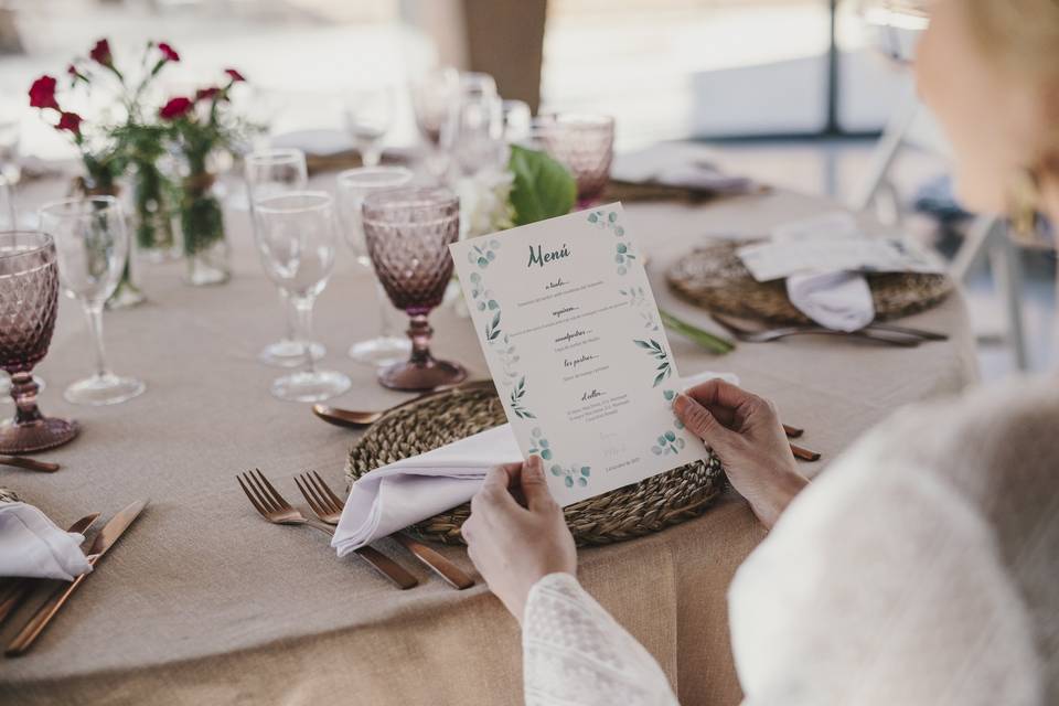 Decoración mesa