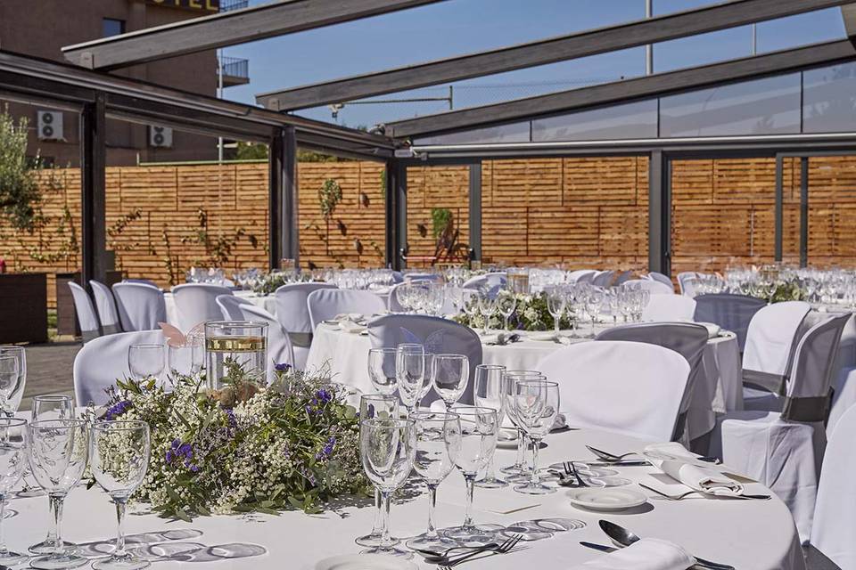 Decoración banquete