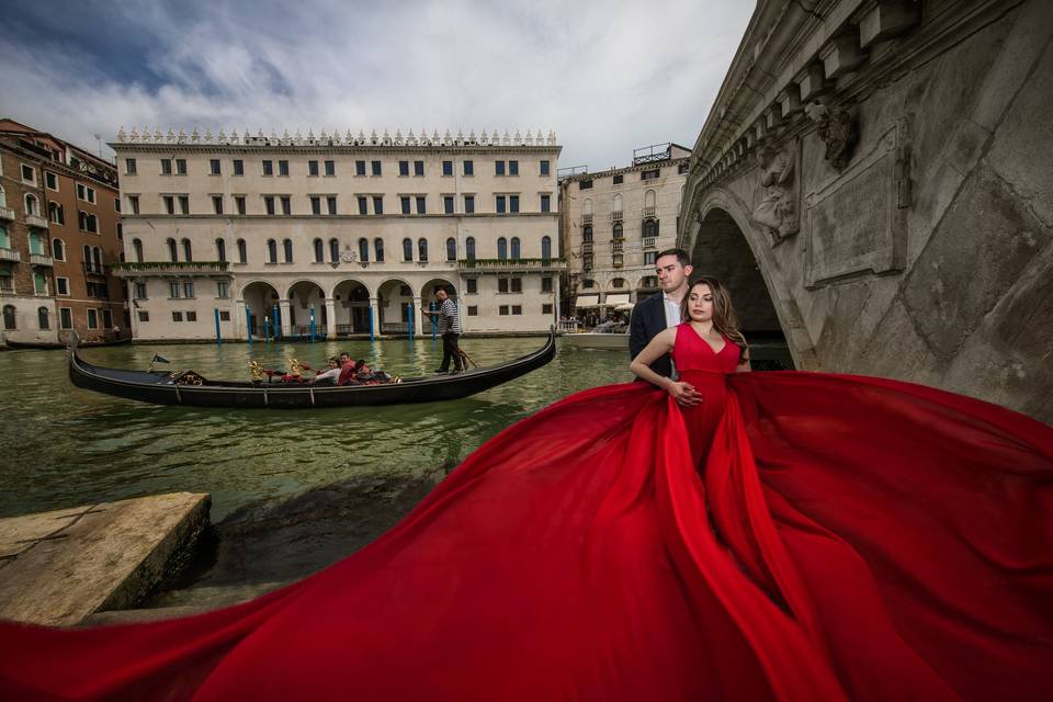 Preboda en Venecia