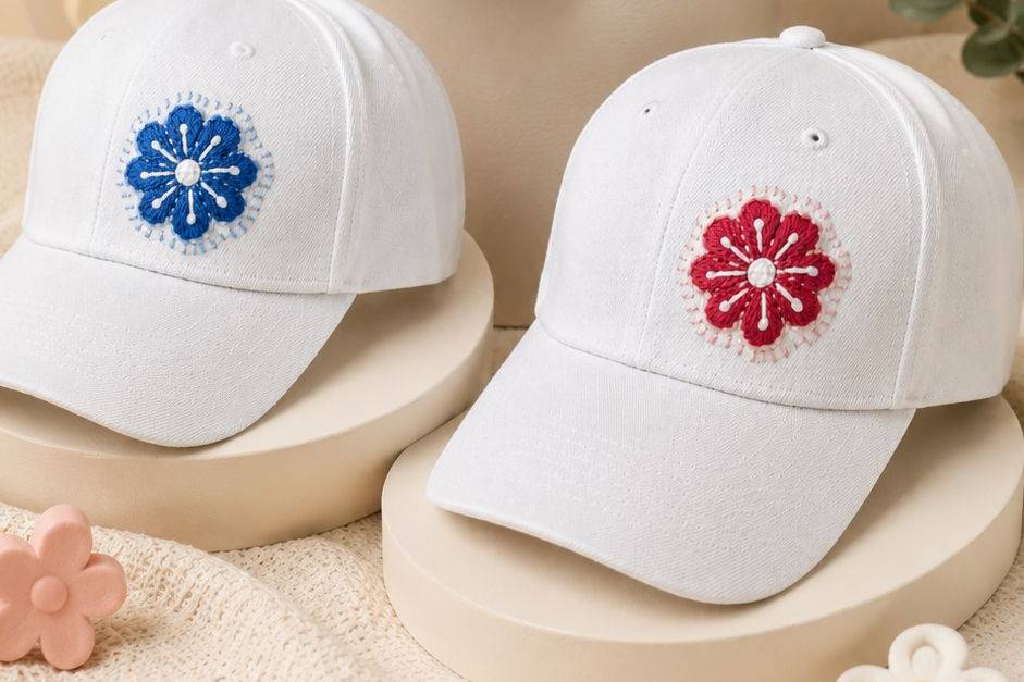Gorros bordados
