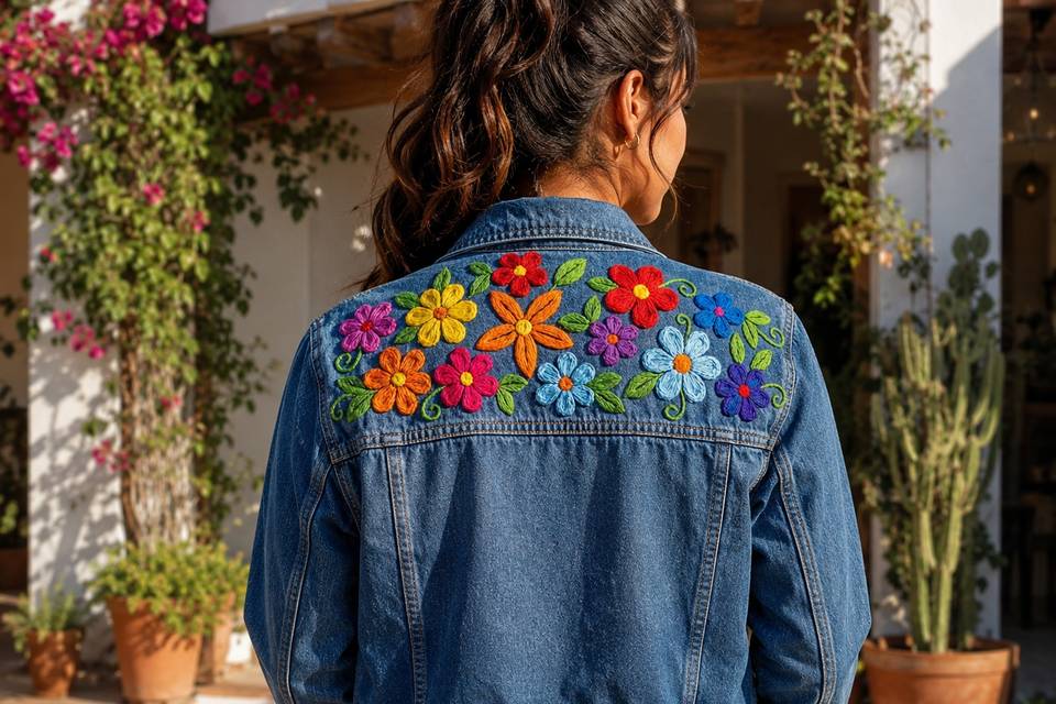 Chaqueta bordada