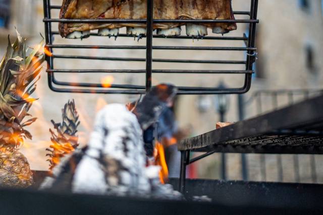 Costillar ahumado