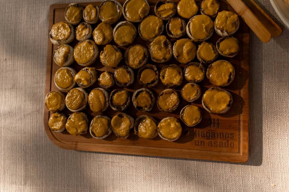 Champinioñes rellenos