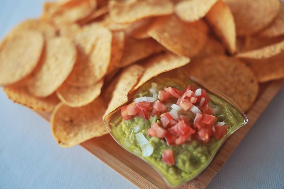 Guacamole amb nachos