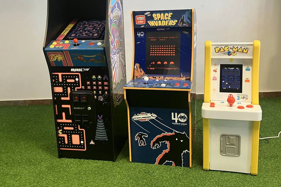 Pinball y Arcade