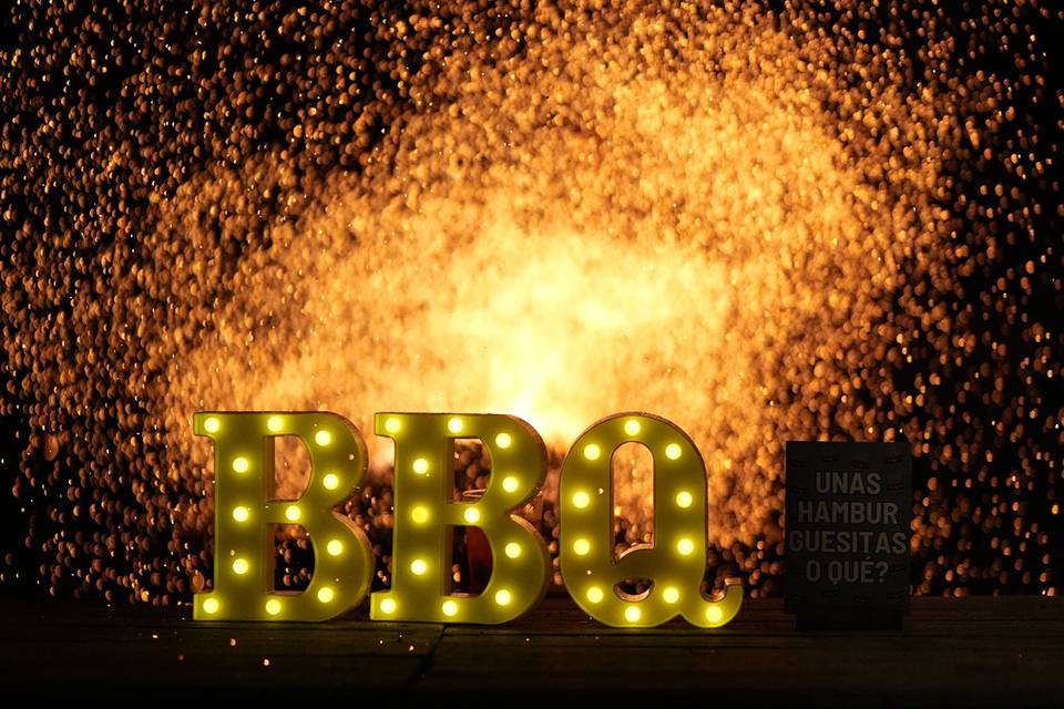 Barbacoa en directo
