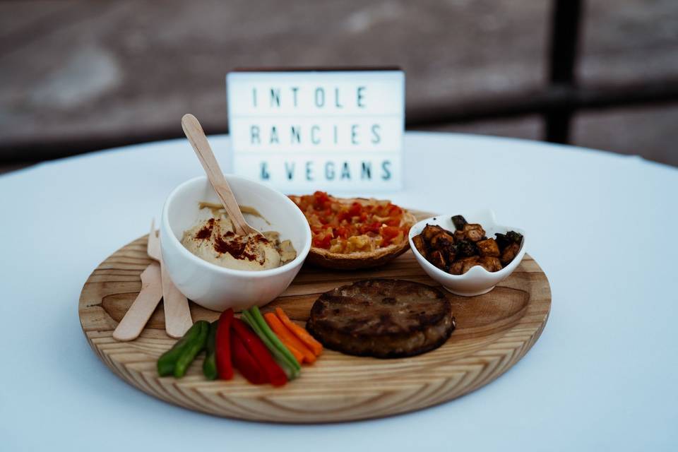 Menú vegano