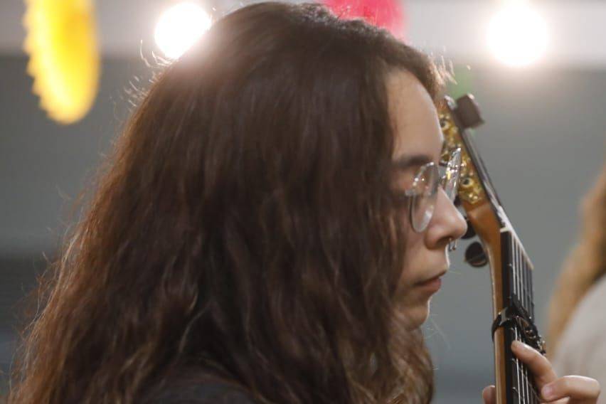 Guitarrista Lucía Mauleón