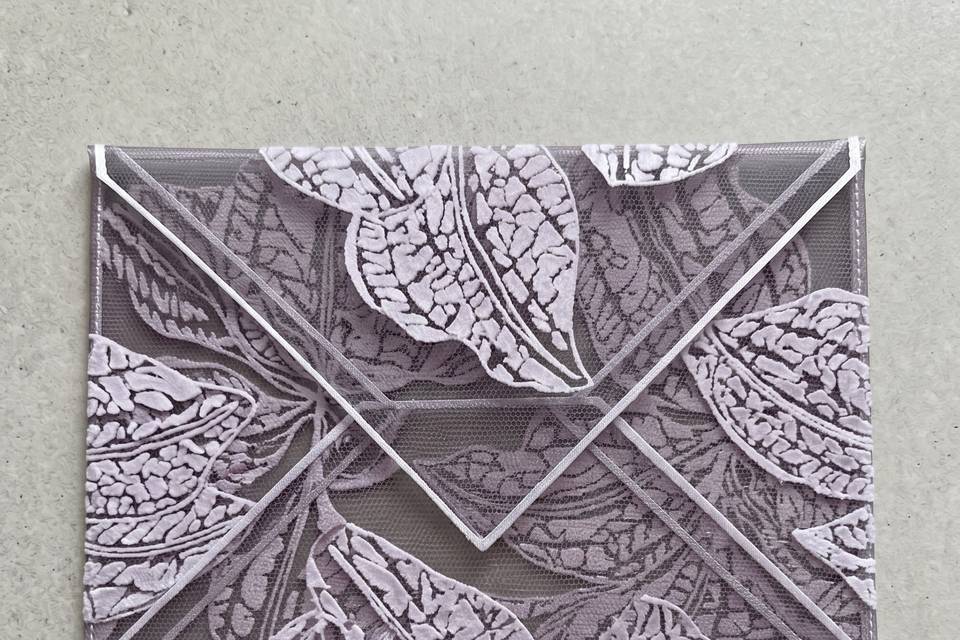 Invitación personalizada tul