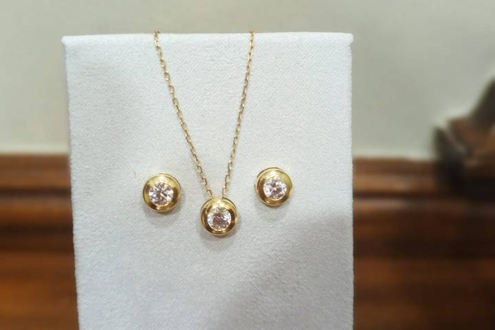 Conjunto Colgante Pendientes