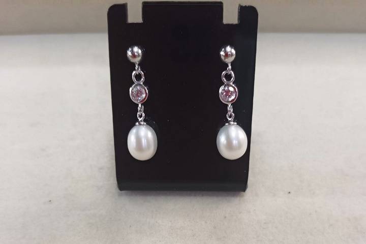Pendientes Perla Largos Mikel