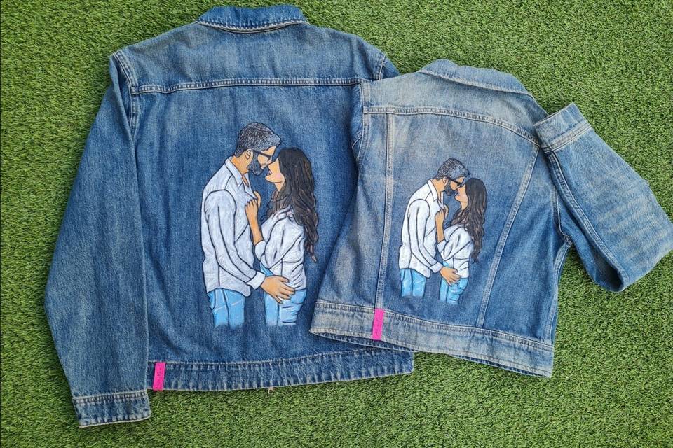 Chaquetas novios personalizada