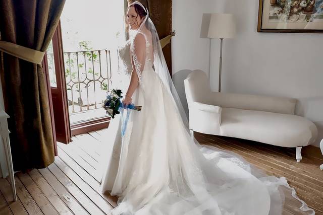 Maquillaje y peinado novia