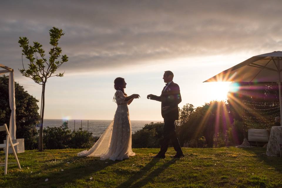 Detalle de la novia