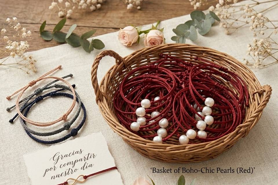 50 pulseras perla