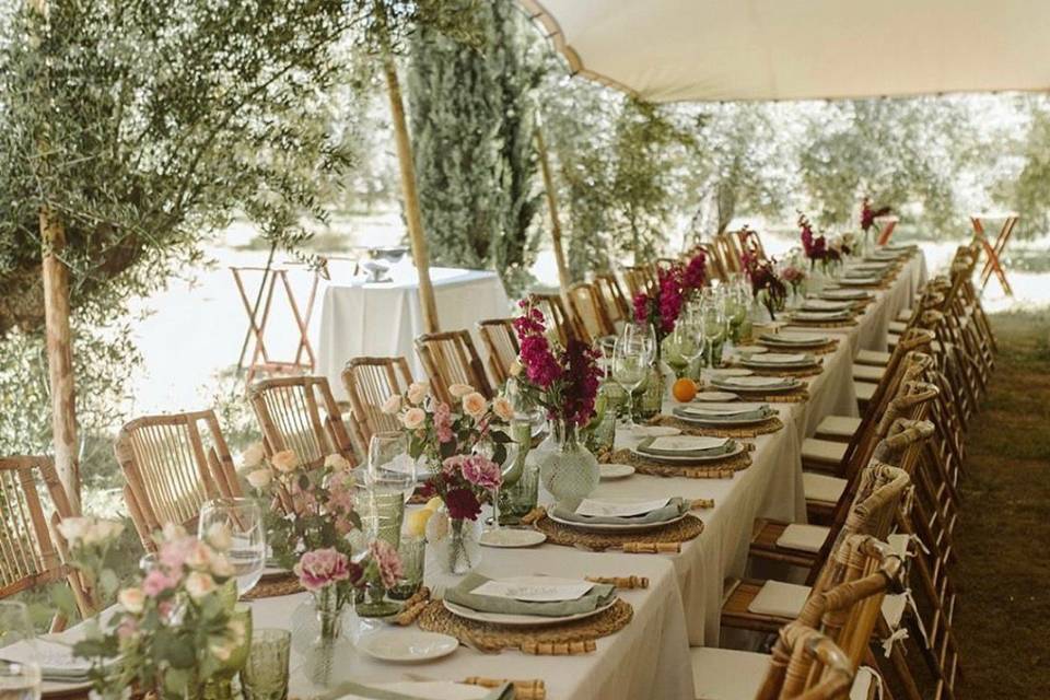 Banquete finca priv Baeza