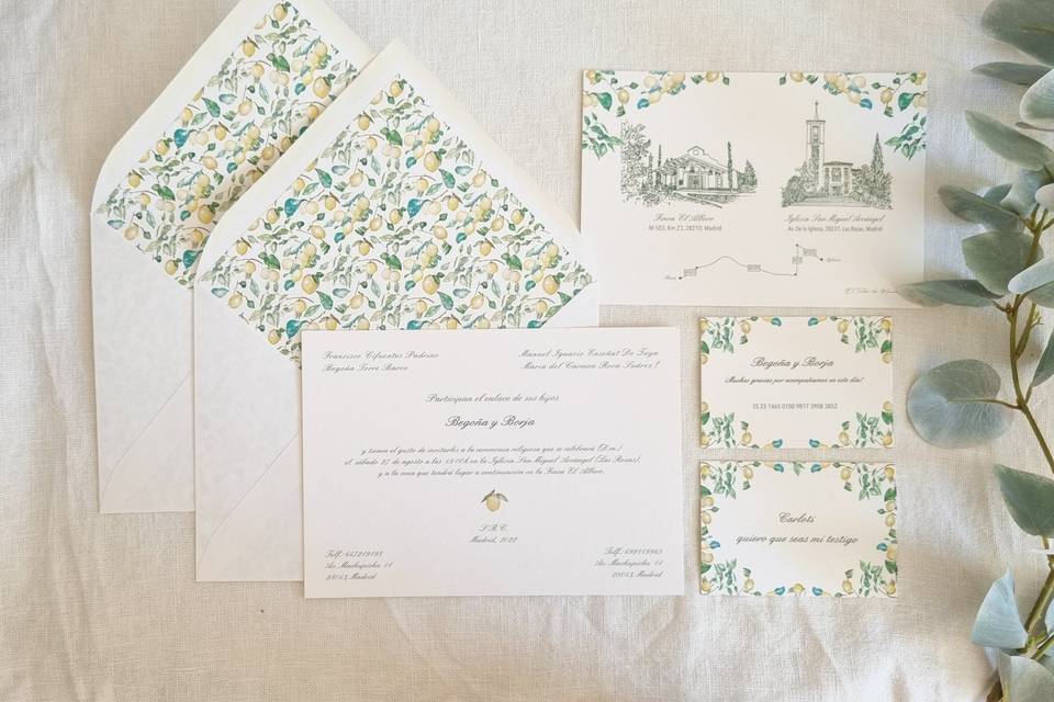 Invitaciones de boda
