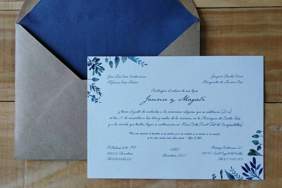 Invitación personalizada