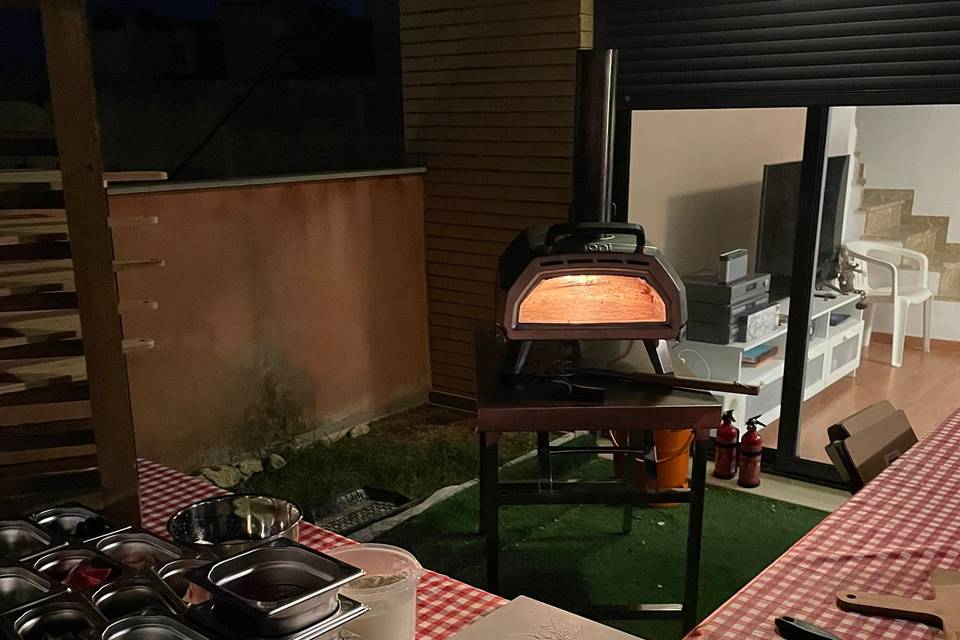 Evento en una terraza