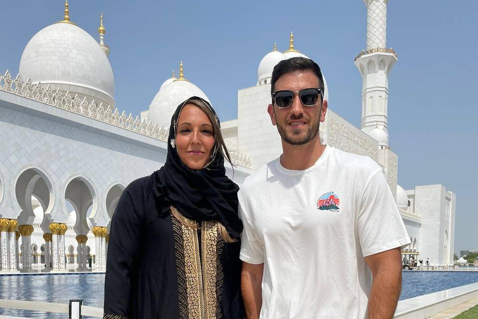 Isa y fernando en abu dhabi